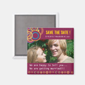 Aimant Cercles de décoration -5 (Recto/Verso)