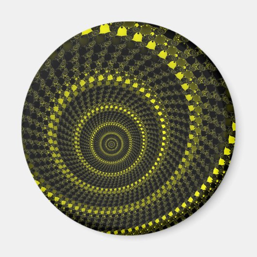 Aimant Cercles Jaunes (Devant)