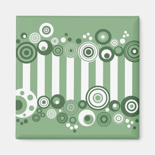 Aimant Cercles rétro (Devant)