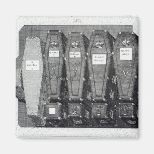 Aimant Cercueils royaux à l'Abbaye de Westminster