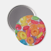 Aimant Céréales de fruits (Recto/Verso)