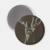 Aimant cerf (Recto/Verso)