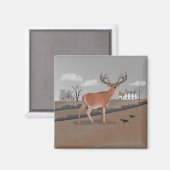 Aimant Cerf (Recto/Verso)