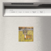 Aimant Cerf dans l'aimant d'automne (In Situ (Lave-vaisselle))