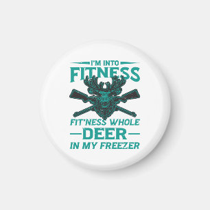 Aimant Cerf Dans Mon Congélateur - amateur de chasse