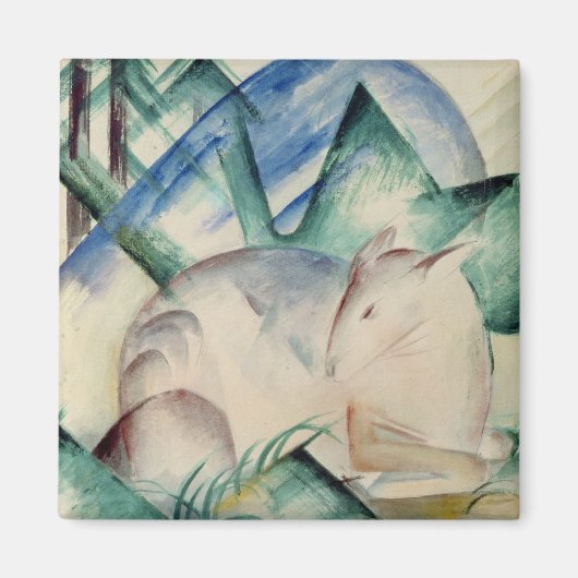 Aimant Cerf endormi (Devant)