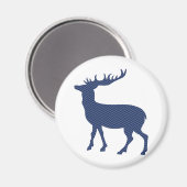 Aimant Cerf sauvage moderne (Recto/Verso)