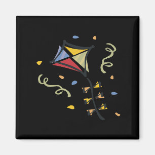 Aimant Cerf-volant de confettis
