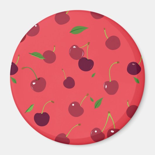 Aimant Cerise 5 (Devant)