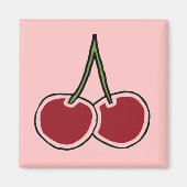Aimant Cerises (Devant)