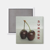 Aimant cerises (Recto/Verso)