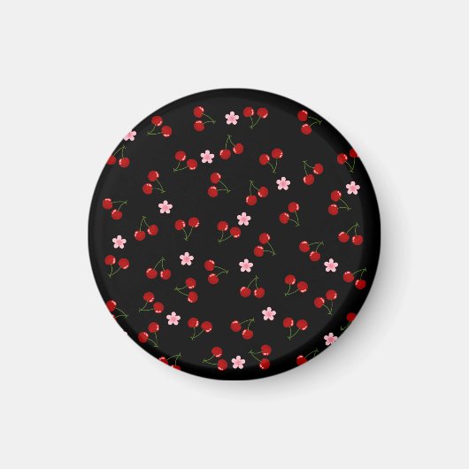 Aimant Cerises noires (Devant)