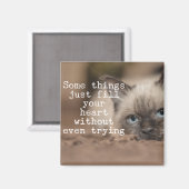 Aimant Certaines Choses Ne Font Que Remplir Votre Coeur (Recto/Verso)