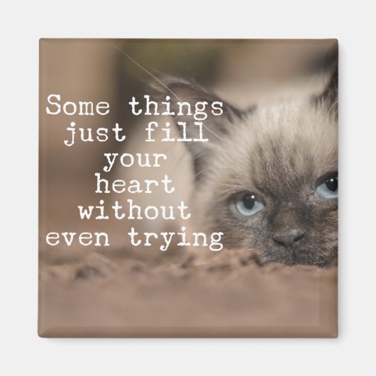 Aimant Certaines Choses Ne Font Que Remplir Votre Coeur (Devant)