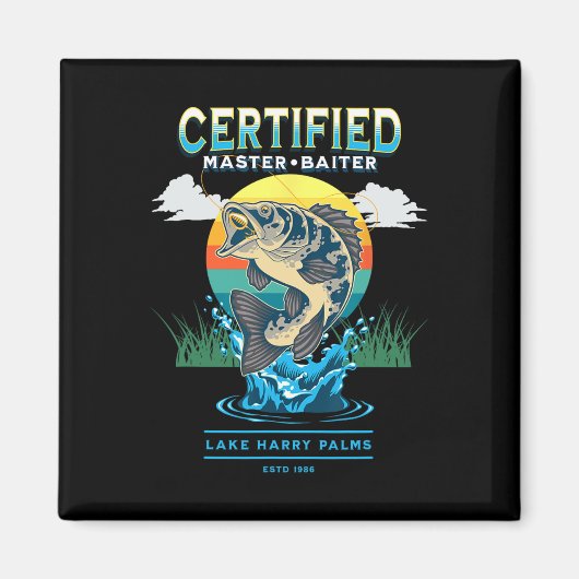 Aimant Certifié Master Baiter Funny Fishing (Devant)