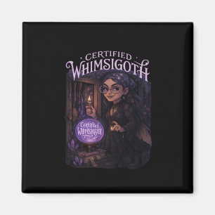 Aimant Certifié Whimsigoth Sorcière Broom Closet Classic