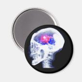 Aimant Cerveau Cyborg (Recto/Verso)