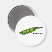 Aimant Cerveau de pois (Recto/Verso)