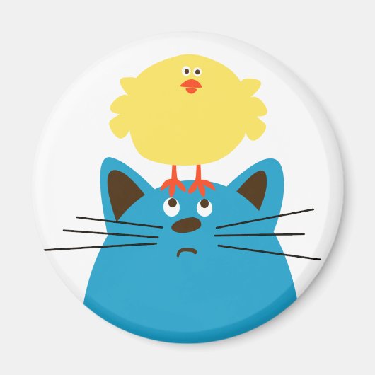 Aimant Cerveau d'oiseaux (Devant)