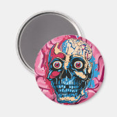 Aimant Cerveau Zombie (Recto/Verso)