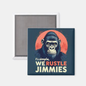 Aimant  Ces Fous les Jimmies (Recto/Verso)