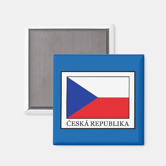 Aimant Ceska Republika (Recto/Verso)
