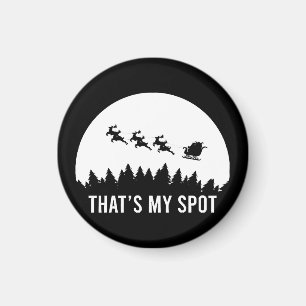 Aimant C'est amusant, c'est My Spot Xmas Session Père Noë