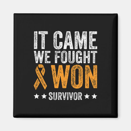 Aimant C'est arrivé nous avons combattu et gagné la sensi (Devant)