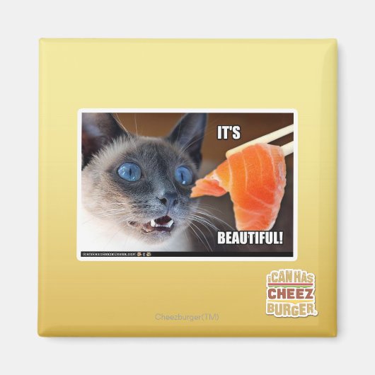 Aimant C'est beau ! (Devant)