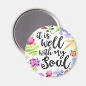 Aimant C'Est Bien Avec Mon Âme (Recto/Verso)