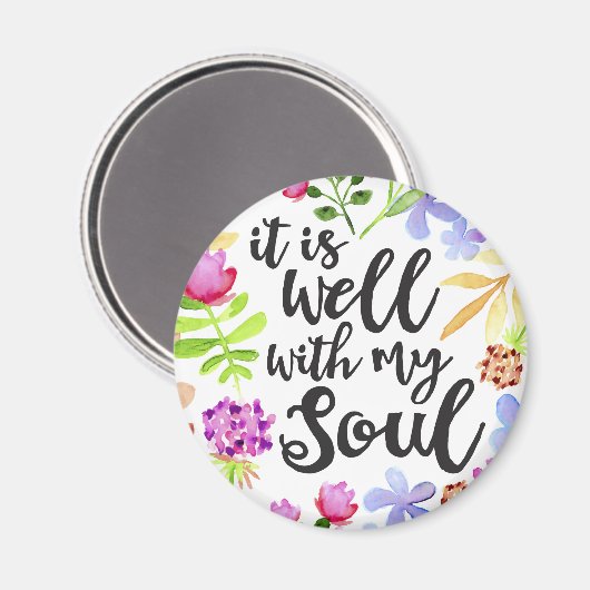 Aimant C'Est Bien Avec Mon Âme (Recto/Verso)