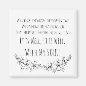 Aimant C'est bien avec mon âme (Devant)