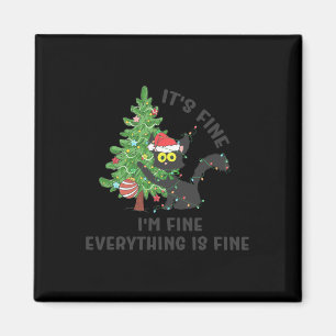 Aimant C'est bien Im Bien Tout est fin Elf Xmas Matc