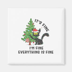 Aimant C'est Bien Je Suis Bien Tout Va Bien Elf Xmas Matc