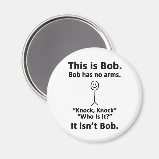 Aimant C'est Bob (Recto/Verso)