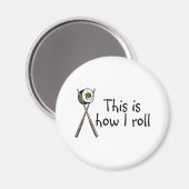 Aimant C'Est Comme Ça Que Je Lance Le Sushi (Recto/Verso)