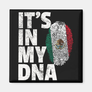 Aimant C'est Dans Mon Adn Drapeau Du Mexique Cinco De May