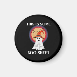 Aimant C'est du papier de Boo Halloween Fantôme Drôle