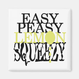 Aimant C'est Easy Peasy Lemon Squeezy