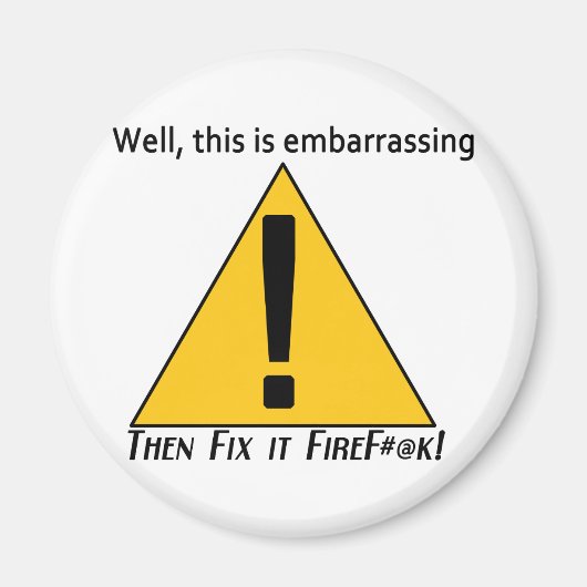 Aimant C'est embêtant 2 (Devant)