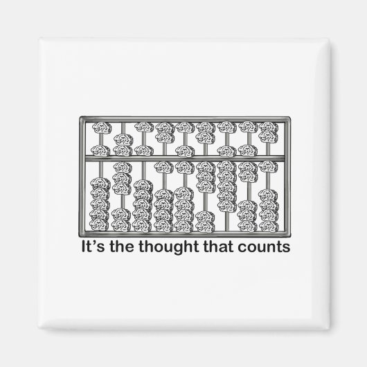 Aimant C'est la pensée qui compte (Devant)