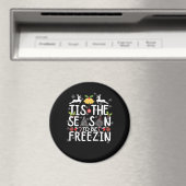 Aimant C'est la saison de se les geler Minimal Clean (In Situ (Lave-vaisselle))