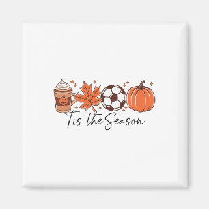 Aimant C'est la saison de soccer d'automne de café de Tha