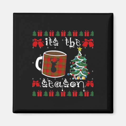 Aimant C'Est La Saison X-Max Pour Le Temps De Noël (Devant)