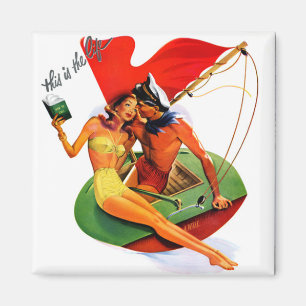 Aimant C'est l'aimant de maillot de bain de la vie