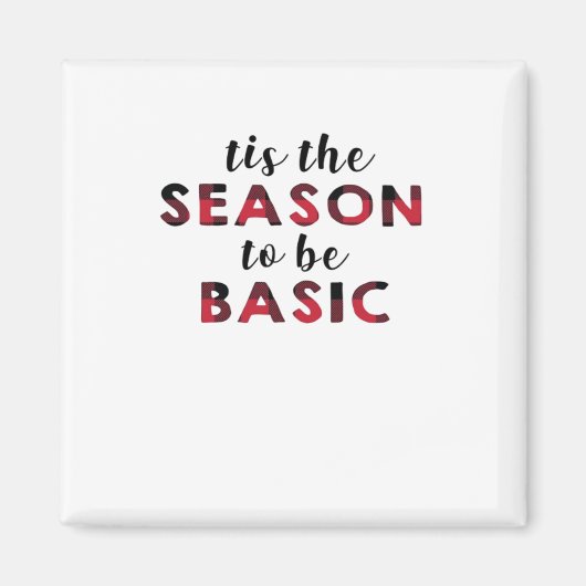 Aimant C'Est Le Design De Base De La Saison (Devant)