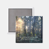 Aimant C'est le jour où le Seigneur a fait l'aimant (Recto/Verso)