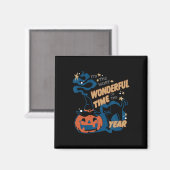 Aimant C'est le moment le plus merveilleux de l'année Cha (Recto/Verso)