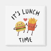 Aimant C'est l'heure du déjeuner (Devant)