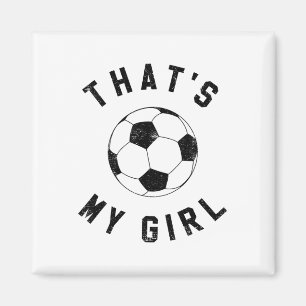 Aimant C'est ma fille footballeuse
